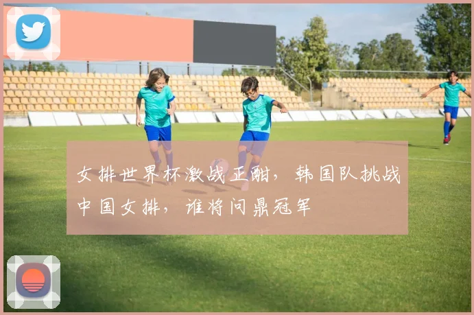 女排世界杯激战正酣，韩国队挑战中国女排，谁将问鼎冠军